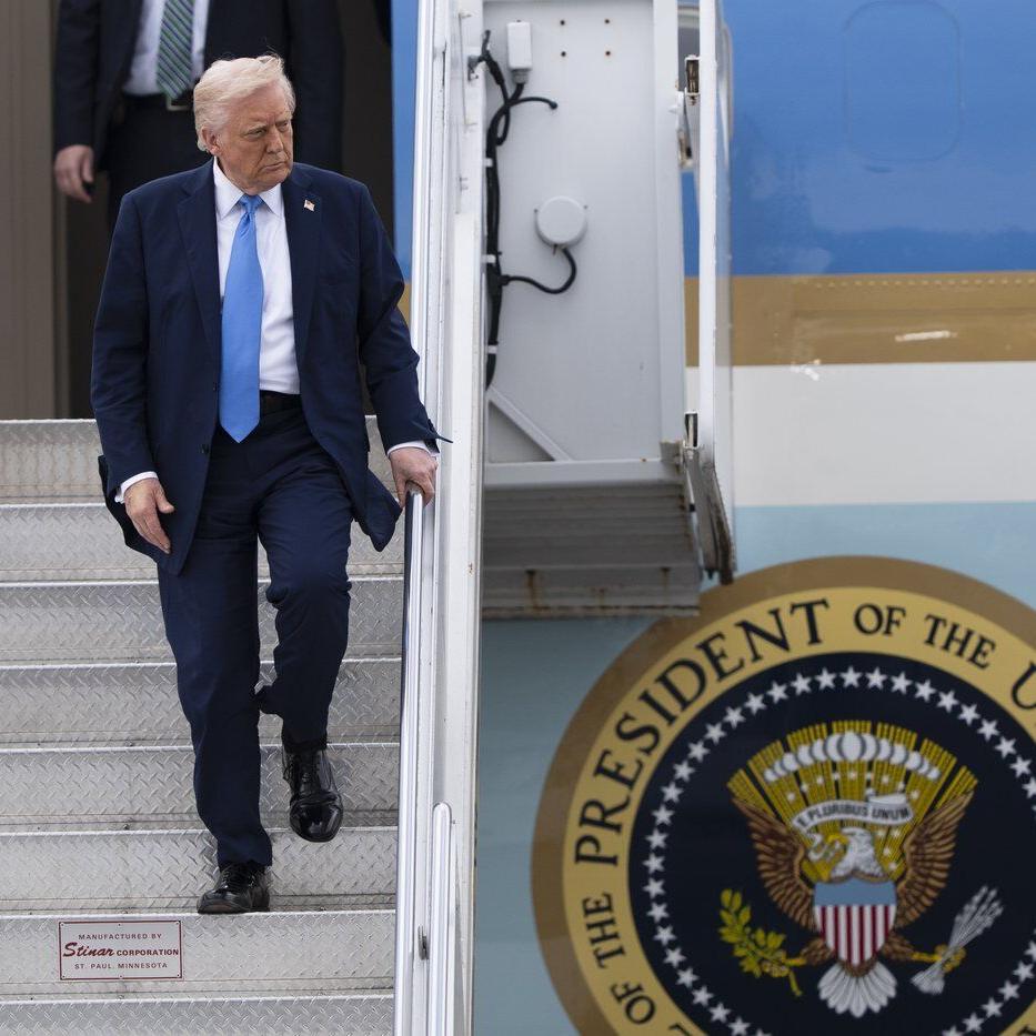 Trump says he's considering ways to serve a third term as president